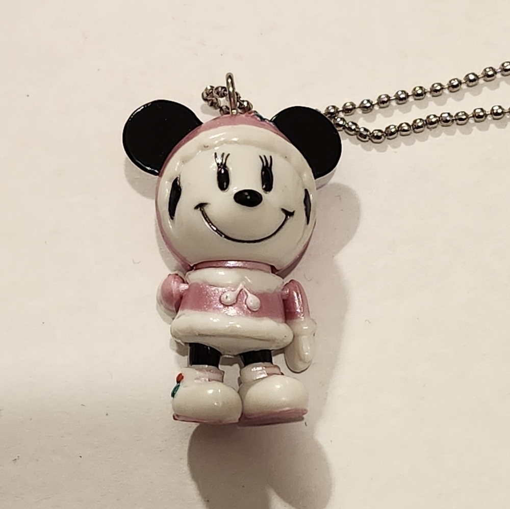 *4 for $20* Minnie Mouse Holiday Charm Clip - Pink - Purse Pal Pet - Keyring